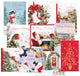 Christmas Greeting Cards With Envelopes - Different Designs- Ecofriendly, Recyclable- Pack of 30,40,50 Cards