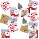 Christmas Greeting Cards With Envelopes - Different Designs- Ecofriendly, Recyclable- Pack of 30,40,50 Cards