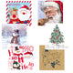 Christmas Greeting Cards With Envelopes - Different Designs- Ecofriendly, Recyclable- Pack of 30,40,50 Cards