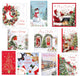 Christmas Greeting Cards With Envelopes - Different Designs- Ecofriendly, Recyclable- Pack of 30,40,50 Cards