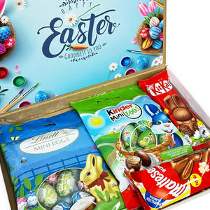 Easter Chocolate Mini Gift Box Filled with Easter Eggs and Bunny