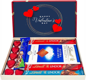 Premium Chocolate Gifts in RED Letter Box for Valentine's Day