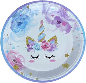 Kids Birthday Unicorn Party Supplies Unicorn Party Plates Cups Napkins