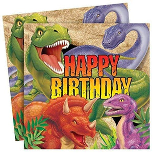 Dinosaur Party Supplies Dino Blast Happy Birthday Celebrations for 16 Guests