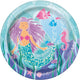 Magical Mermaid Party Tableware for Kids Birthday Party Decorations- Mermaid Tableware Girls Birthday Party